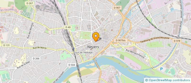 localisation de l'entreprise MONSIEUR OSCAR LEFRANCQ-LUMIERE à NEVERS