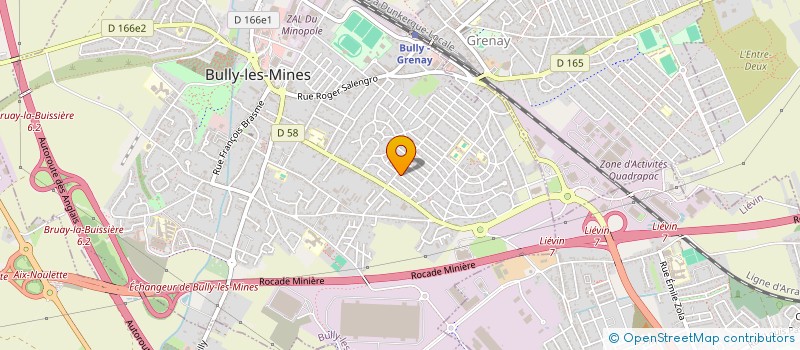 localisation de l'entreprise MONSIEUR OSCAR LEROUX à BULLY-LES-MINES