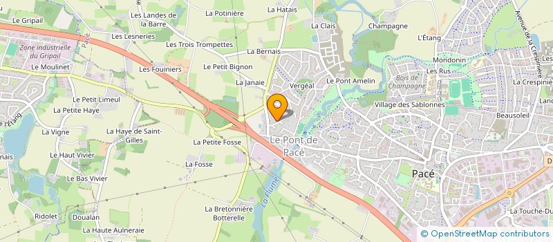 localisation de l'entreprise MONSIEUR OSCAR LEROUX  PACE