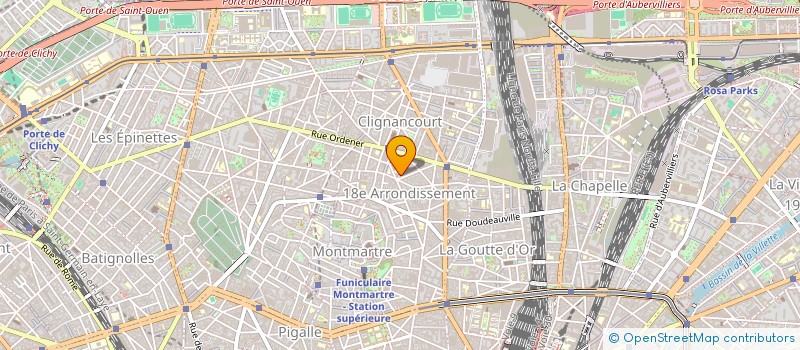 localisation de l'entreprise MONSIEUR OSCAR LESAGE  PARIS