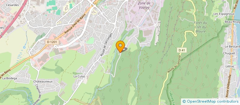 localisation de l'entreprise MONSIEUR OSCAR LOZANO BERNAL  CHENE-EN-SEMINE