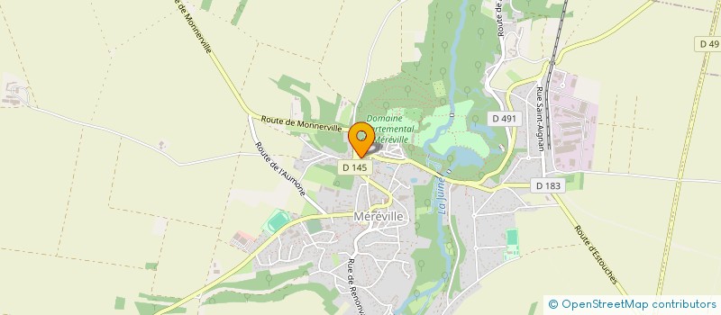 localisation de l'entreprise MONSIEUR OSCAR MARTIN DELGADO  ETRECHY