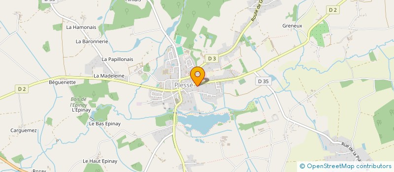 localisation de l'entreprise MONSIEUR OSCAR MAURICIO SOLORZA NINO  PLESSE