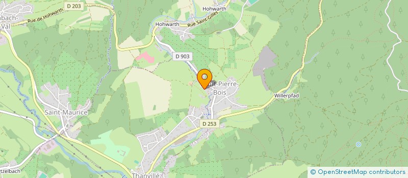 localisation de l'entreprise MONSIEUR OSCAR MEYER  THANVILLE