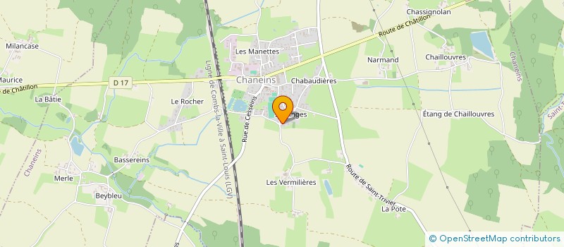 localisation de l'entreprise MONSIEUR OSCAR MONTORO  CHANEINS