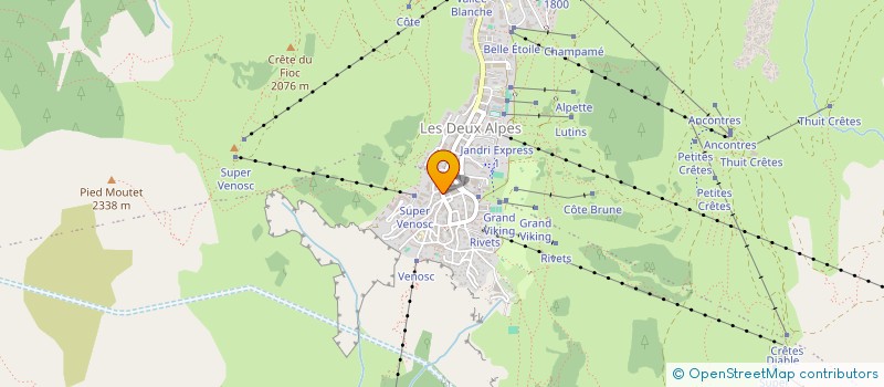 localisation de l'entreprise MONSIEUR OSCAR NEY  LES DEUX ALPES