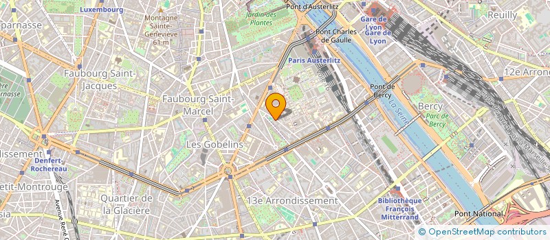 localisation de l'entreprise MONSIEUR OSCAR OSCAR BERLING-PESANT  PARIS