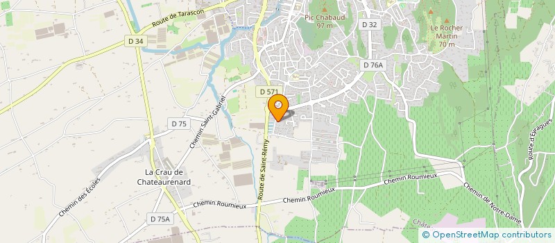 localisation de l'entreprise MONSIEUR OSCAR OSCAR DUARTE CARVALHO BATISTA  CHATEAURENARD