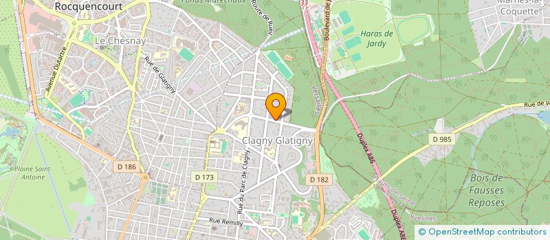 localisation de l'entreprise MONSIEUR OSCAR POULAIN à VERSAILLES