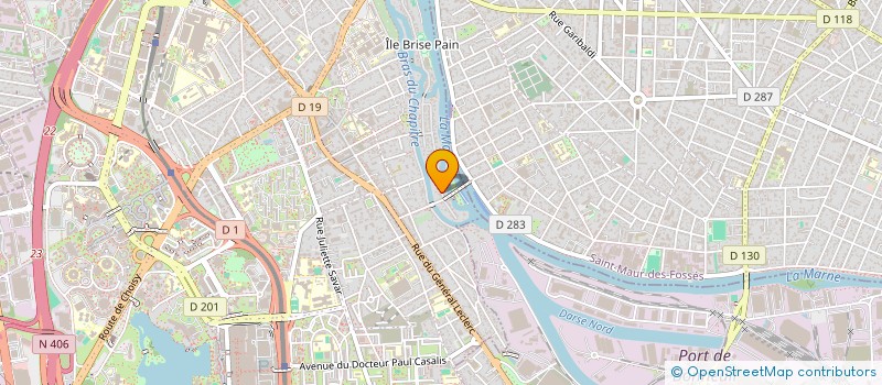 localisation de l'entreprise MONSIEUR OSCAR RABASSE  CRETEIL