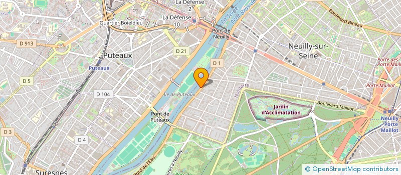 localisation de l'entreprise MONSIEUR OSCAR RICHARDOT à NEUILLY-SUR-SEINE