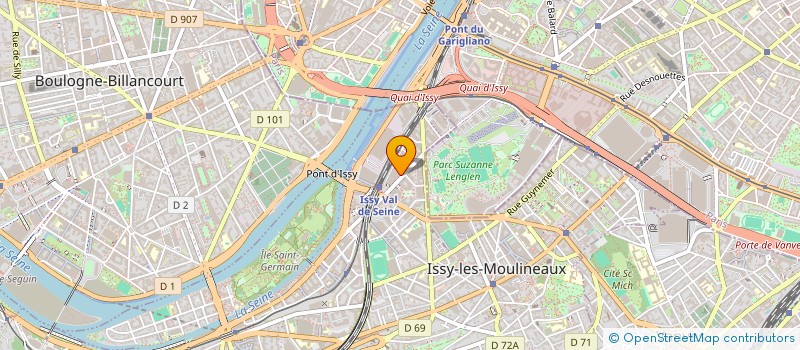 localisation de l'entreprise MONSIEUR OSCAR ROMEO MELONI à ISSY-LES-MOULINEAUX