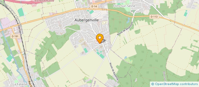 localisation de l'entreprise MONSIEUR OSE PANZO MANUEL  AUBERGENVILLE