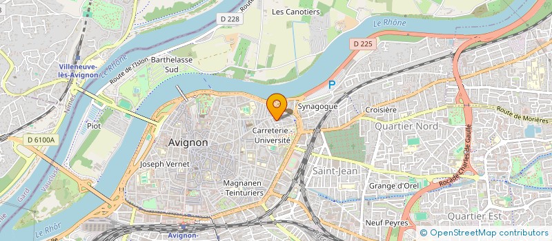 localisation de l'entreprise MONSIEUR OSEI BOATENG  AVIGNON