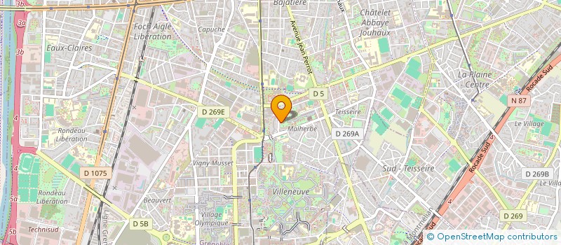 localisation de l'entreprise MONSIEUR OSI DEMIROVIC  GRENOBLE
