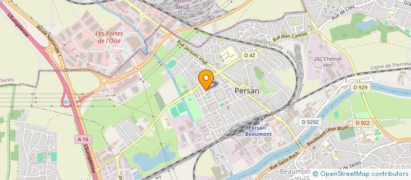 localisation de l'entreprise MONSIEUR OSKAN CICEK  PERSAN