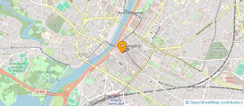 localisation de l'entreprise MONSIEUR OSKAR BERNIERE à ANGERS