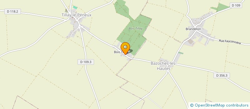 localisation de l'entreprise MONSIEUR OSKAR BIEDRON à TILLAY-LE-PENEUX