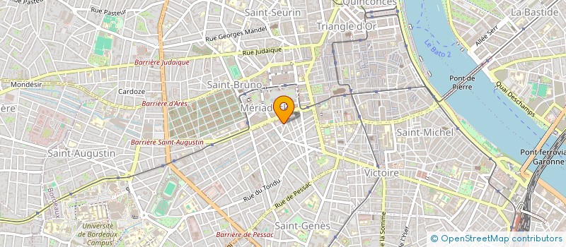 localisation de l'entreprise MONSIEUR OSKAR DOBRUCKI  BORDEAUX