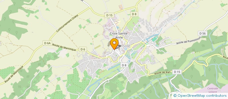 localisation de l'entreprise MONSIEUR OSKAR KREUSCH à VALENSOLE