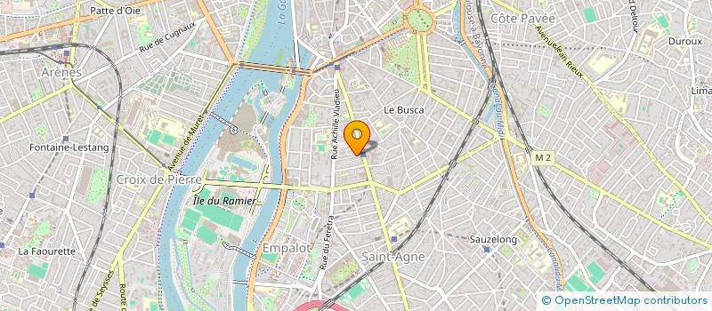 localisation de l'entreprise MONSIEUR OSKAR MOREL  TOULOUSE