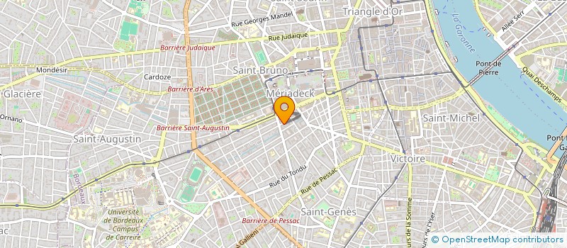 localisation de l'entreprise MONSIEUR OSKAR WICENBACH  BORDEAUX