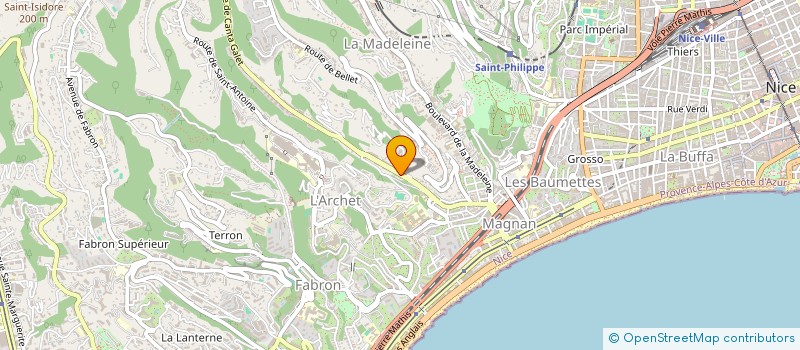 localisation de l'entreprise MONSIEUR OSKARS AISPURS à NICE