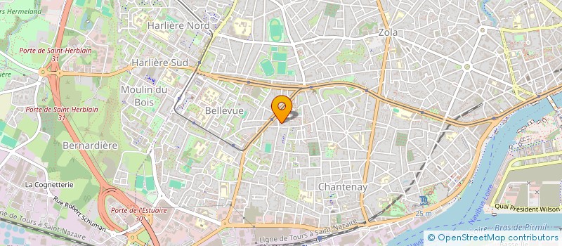 localisation de l'entreprise MONSIEUR OSMAN ADAM ALNOUR à NANTES