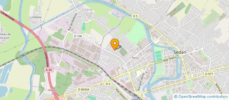 localisation de l'entreprise MONSIEUR OSMAN AKBAL  SEDAN