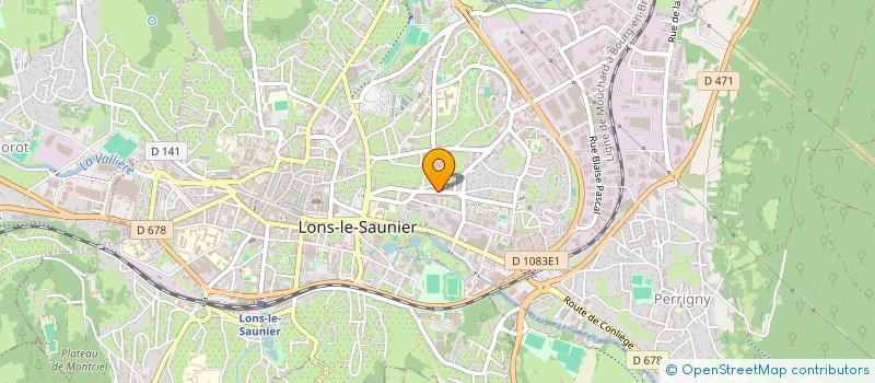 localisation de l'entreprise MONSIEUR OSMAN AKTURK à LONS-LE-SAUNIER