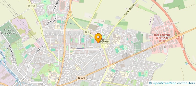 localisation de l'entreprise MONSIEUR OSMAN BABIKIR  AMIENS