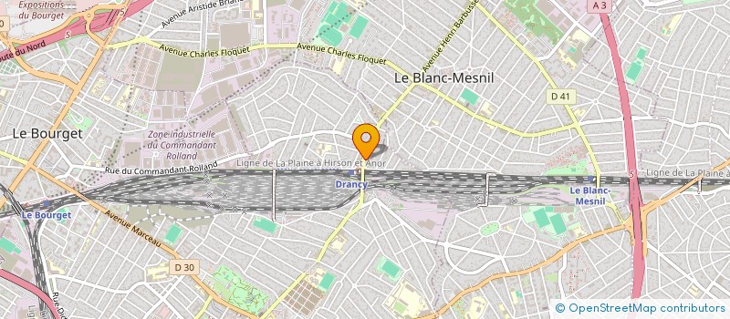 localisation de l'entreprise MONSIEUR OSMAN BIRINCI à DRANCY