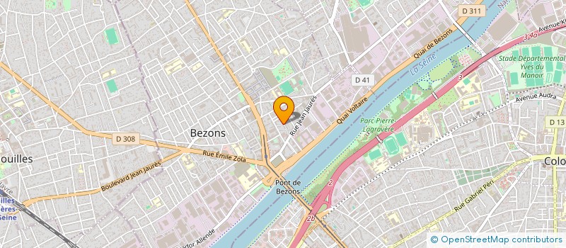 localisation de l'entreprise MONSIEUR OSMAN CHAUDHRY à BEZONS
