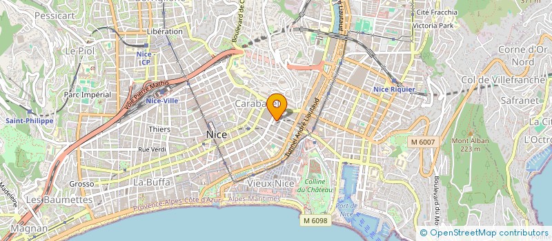localisation de l'entreprise MONSIEUR OSMAN DAHI à NICE