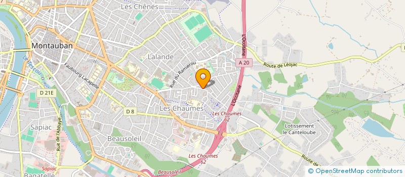 localisation de l'entreprise MONSIEUR OSMAN DEMIR à MONTAUBAN