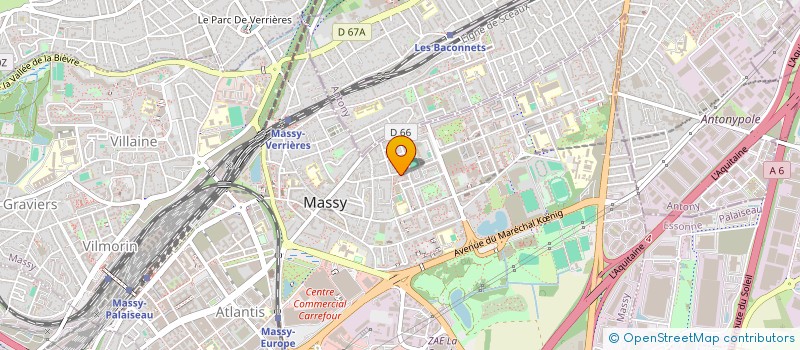 localisation de l'entreprise MONSIEUR OSMAN DIAWARA à MASSY