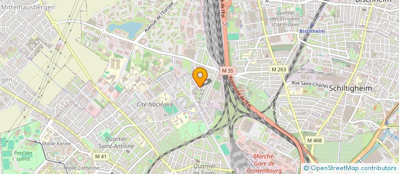 localisation de l'entreprise MONSIEUR OSMAN DURMAZ  SCHILTIGHEIM