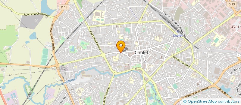 localisation de l'entreprise MONSIEUR OSMAN KAVAK à CHOLET