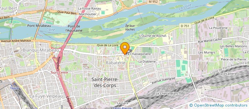 localisation de l'entreprise MONSIEUR OSMAN KHALIFA NASRALDEEN  SAINT-PIERRE-DES-CORPS