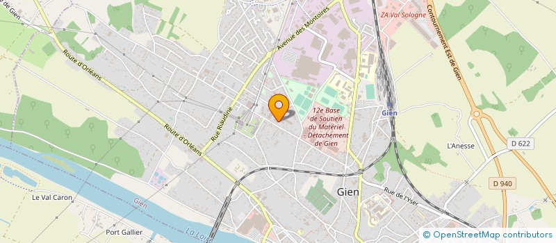 localisation de l'entreprise MONSIEUR OSMAN KILICOGLU à GIEN