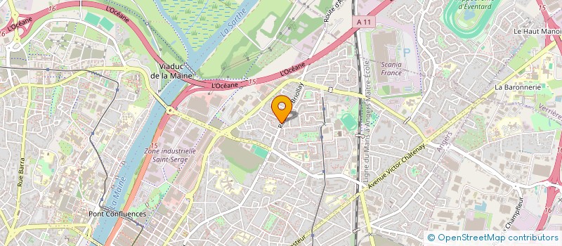 localisation de l'entreprise MONSIEUR OSMAN OMAR ABDI à ANGERS