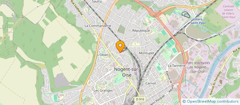 localisation de l'entreprise MONSIEUR OSMAN ORAN à NOGENT-SUR-OISE