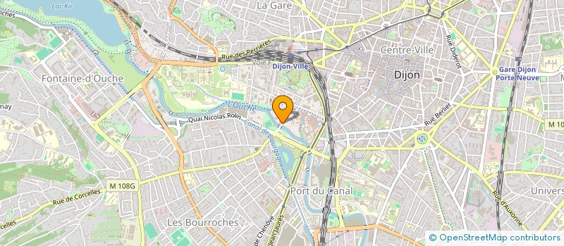 localisation de l'entreprise MONSIEUR OSMAN RAJA  DIJON