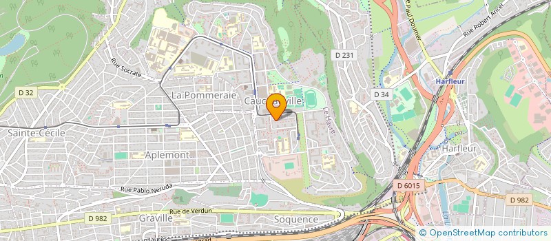 localisation de l'entreprise MONSIEUR OSMAN SAID  LE HAVRE