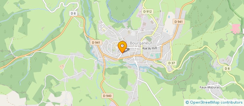 localisation de l'entreprise MONSIEUR OSMAN SIRANLI à BOURGANEUF