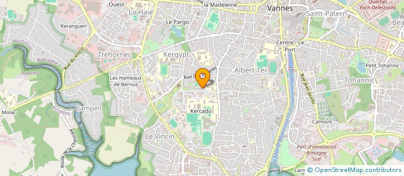 localisation de l'entreprise MONSIEUR OSMAN TASCI à VANNES