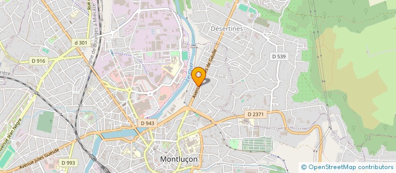 localisation de l'entreprise MONSIEUR OSMAN TERZI à MONTLUCON