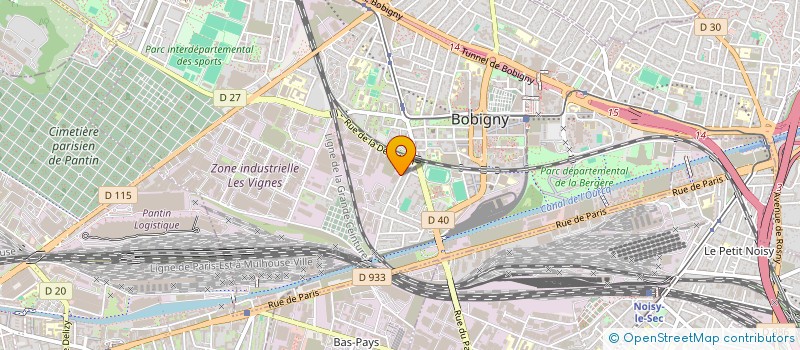 localisation de l'entreprise MONSIEUR OSMAN UKKACHA  BOBIGNY