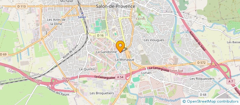 localisation de l'entreprise MONSIEUR OSMAN UZUNTURK  SALON-DE-PROVENCE