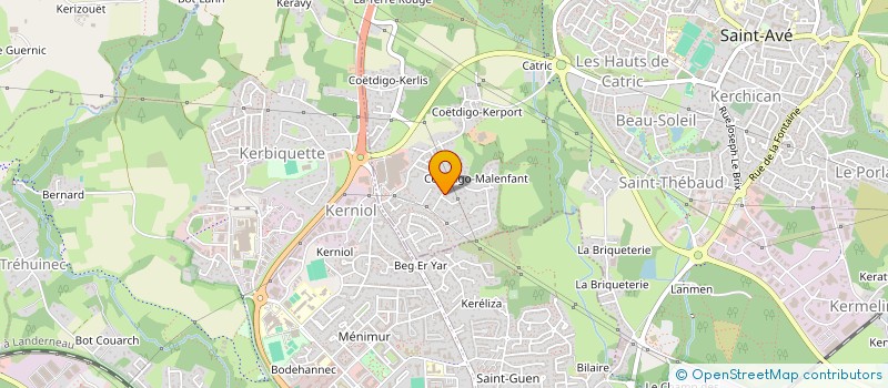 localisation de l'entreprise MONSIEUR OSMAN YILMAZ  SAINT-AVE